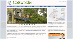 Desktop Screenshot of cotswolder.com